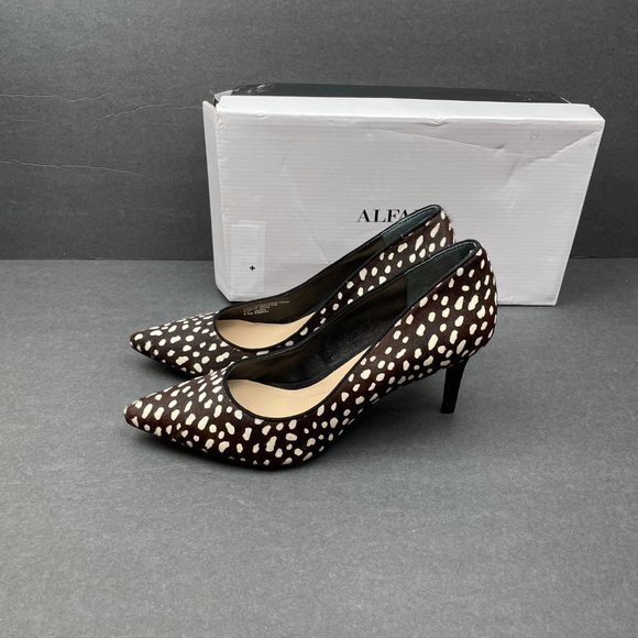 NWB Alfani Womens Jeules Leather Pumps - Picture 5 of 7